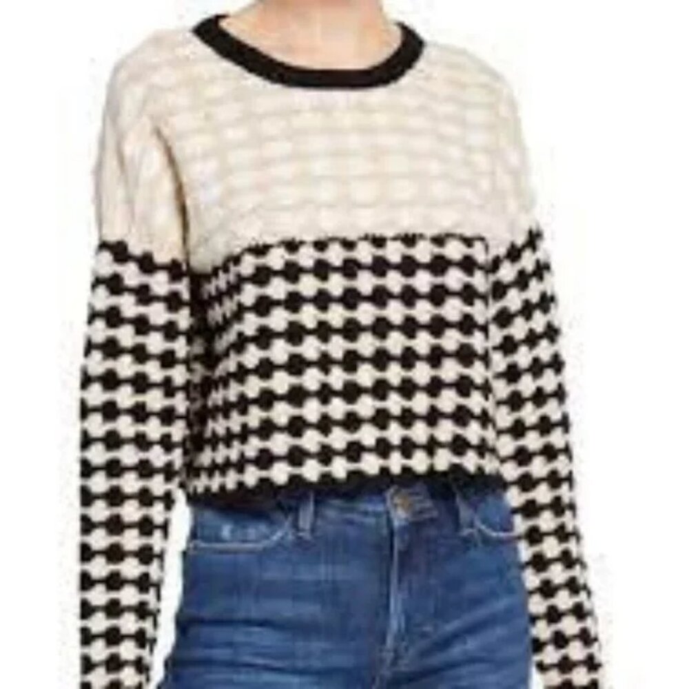 Rachel Comey Glint Pullover Crochet sz s